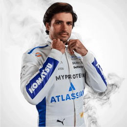 2025 F1 Racing Costume Replica | Williams – Albon & Sainz