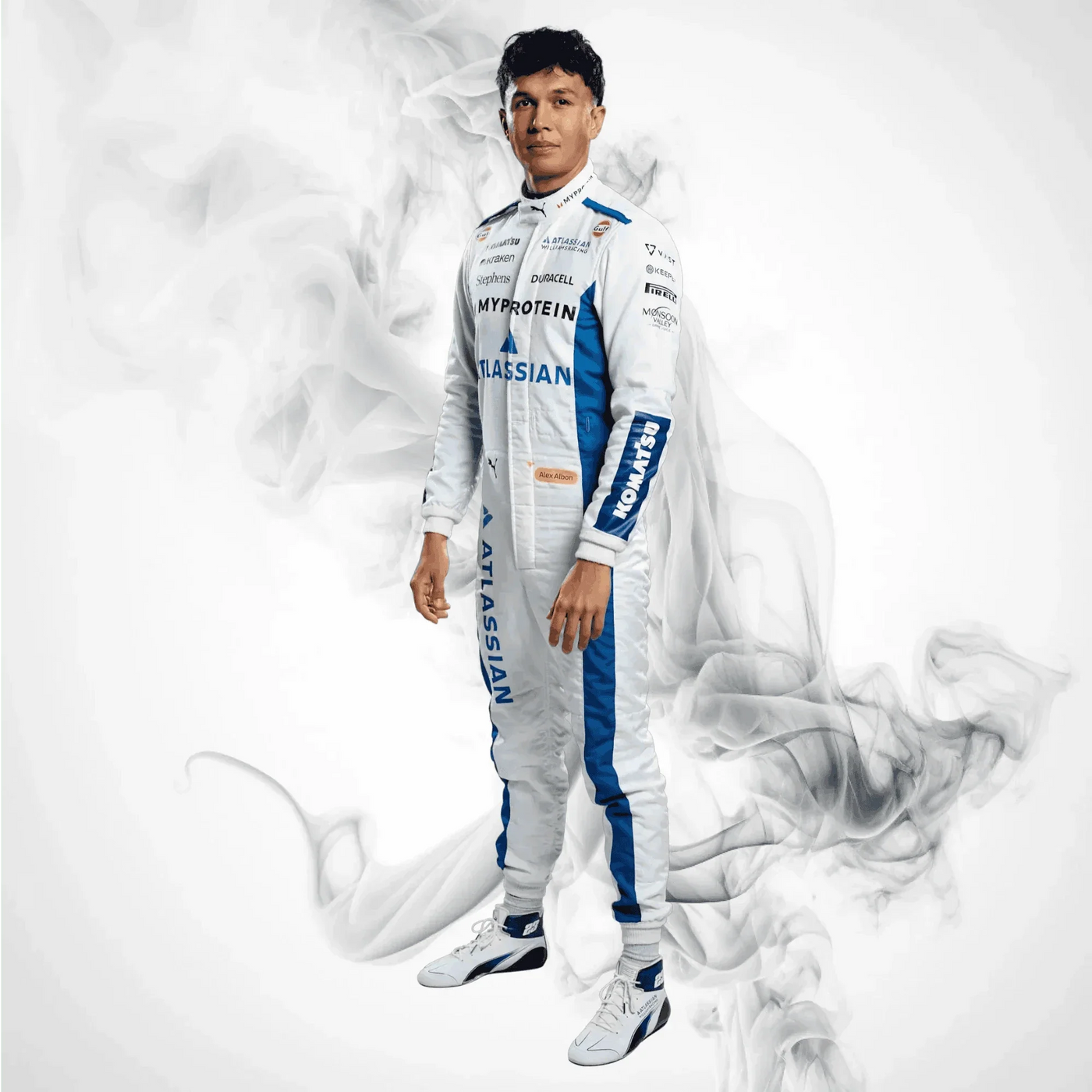 2025 F1 Racing Costume Replica | Williams – Albon & Sainz