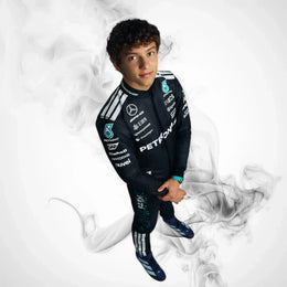 2025 Kimi Antonelli Mercedes F1 Race Jumpsuit Replica