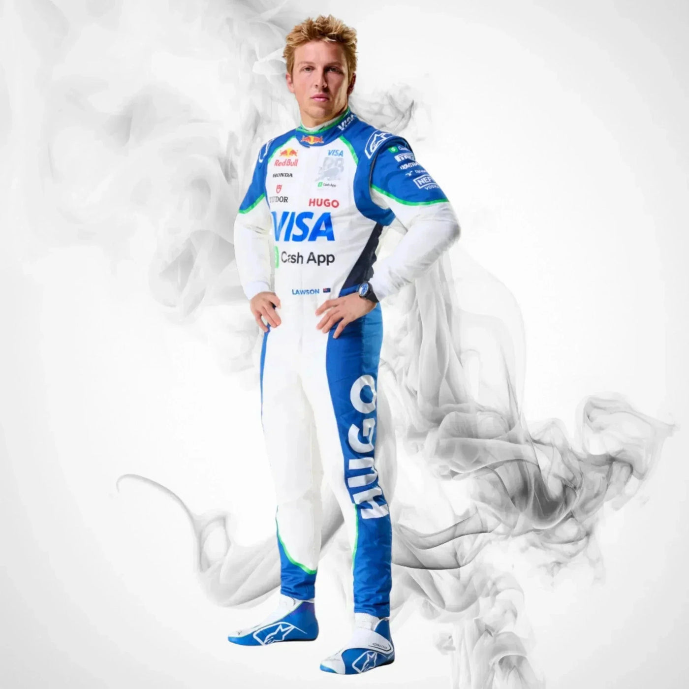 2025 Liam Lawson Racing Bulls F1 Costume Replica