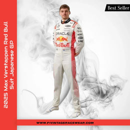 2025 Max Verstappen Red Bull Racing Japanese GP F1 Race Suit