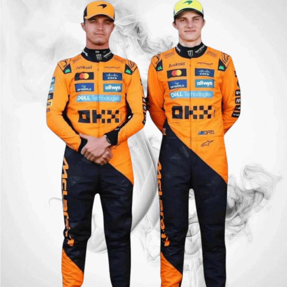 2025 McLaren F1 Team Suit Replica | Lando Norris & Oscar Piastri