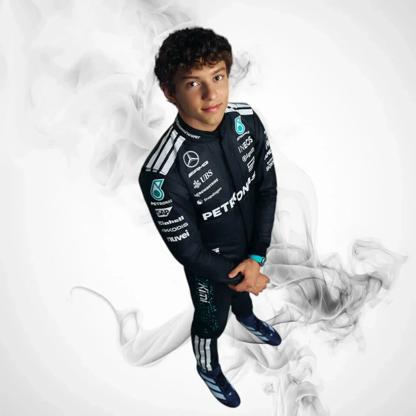 2025 Mercedes F1 Driver Costumes | George Russell & Kimi Antonelli