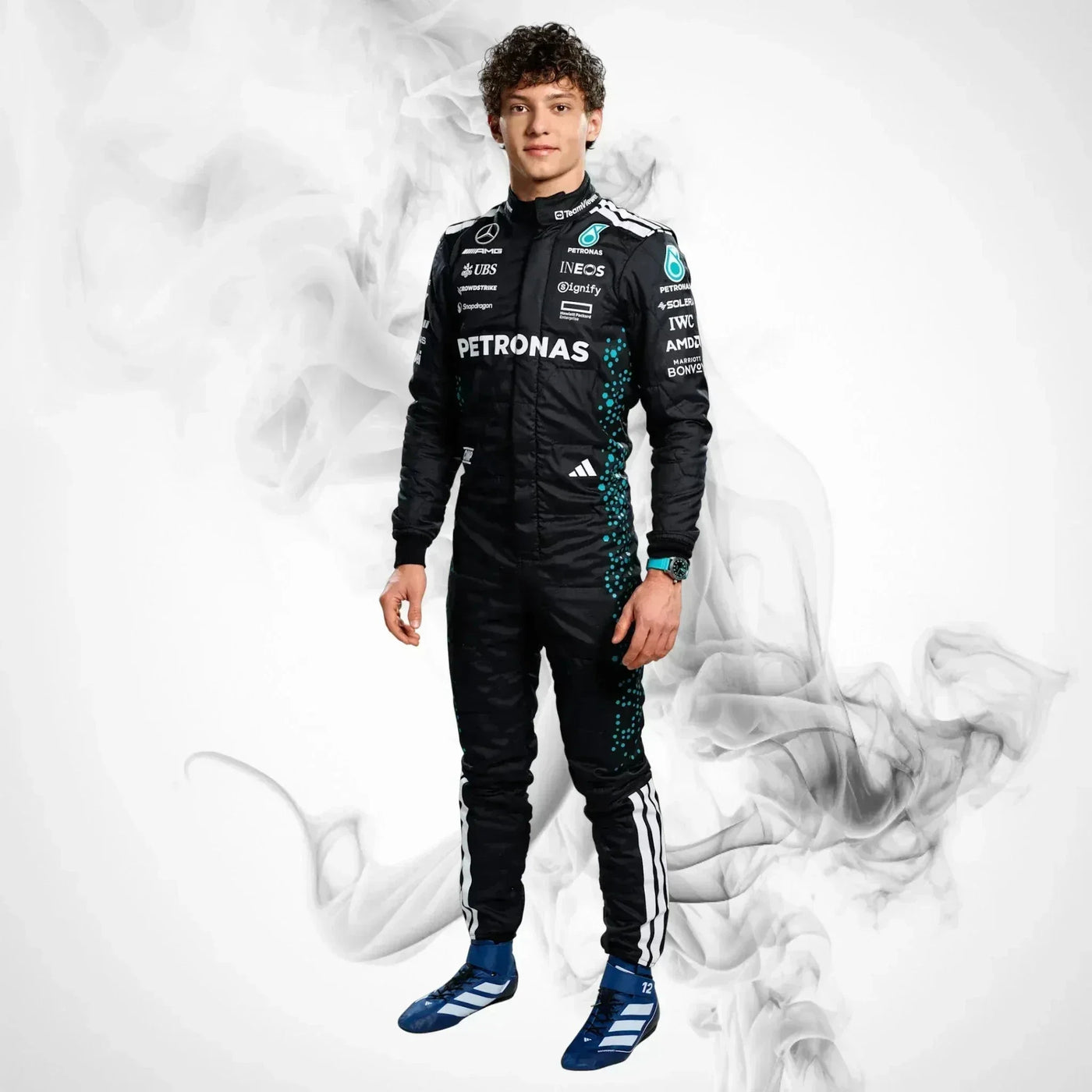 2025 Mercedes F1 Driver Costumes | George Russell & Kimi Antonelli