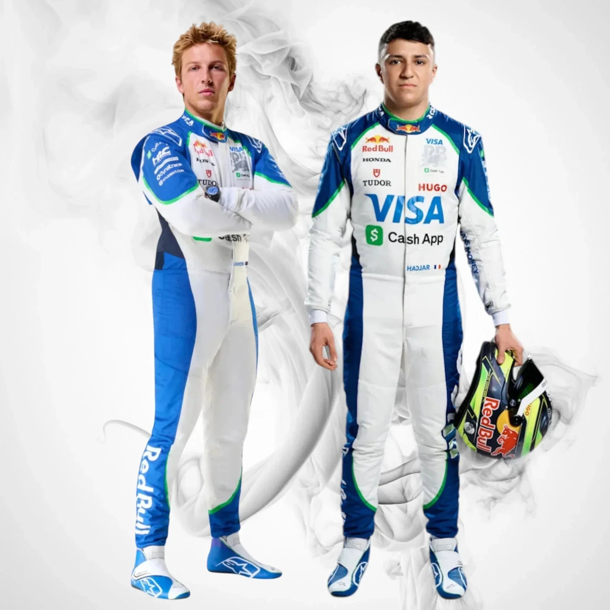 2025 Racing Bulls F1 Driver Costumes | Liam Lawson & Isack Hadjar