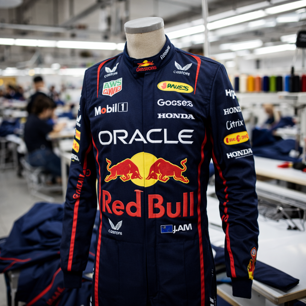 2025 Liam Lawson Red Bull Racing F1 Suit Replica