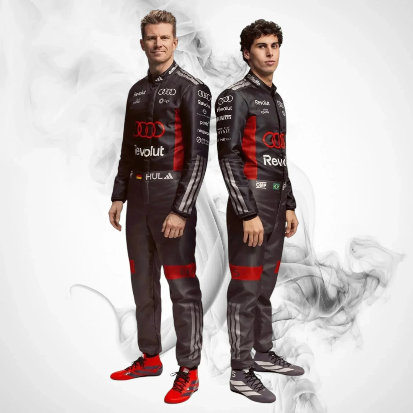 2026 Audi Formula 1 Team Driver Race Suit Replica – Kids & Adults
