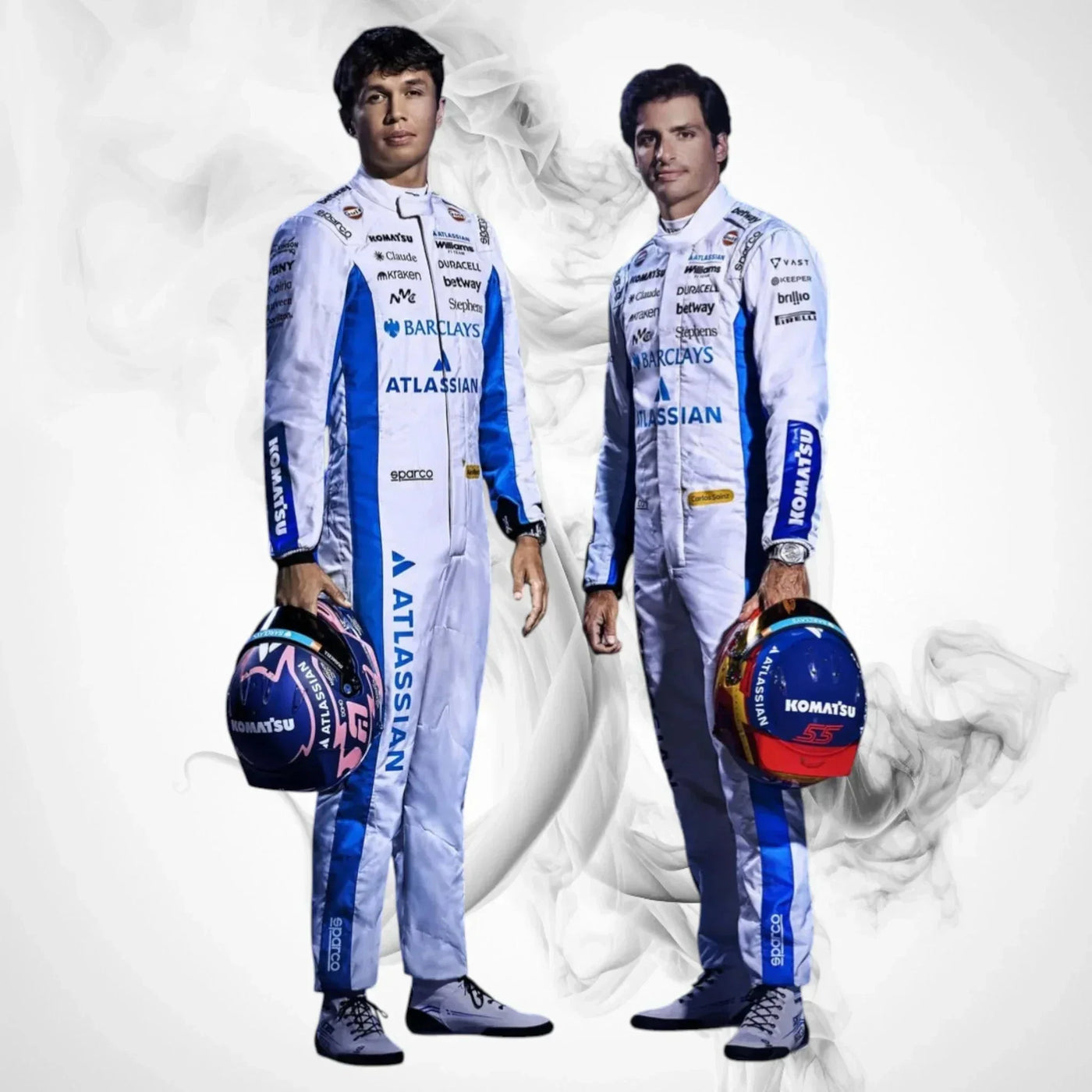 2026 Carlos Sainz Williams Racing F1 Driver Jumpsuit Replica