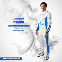 2026 Carlos Sainz Williams Racing F1 Driver Jumpsuit Replica