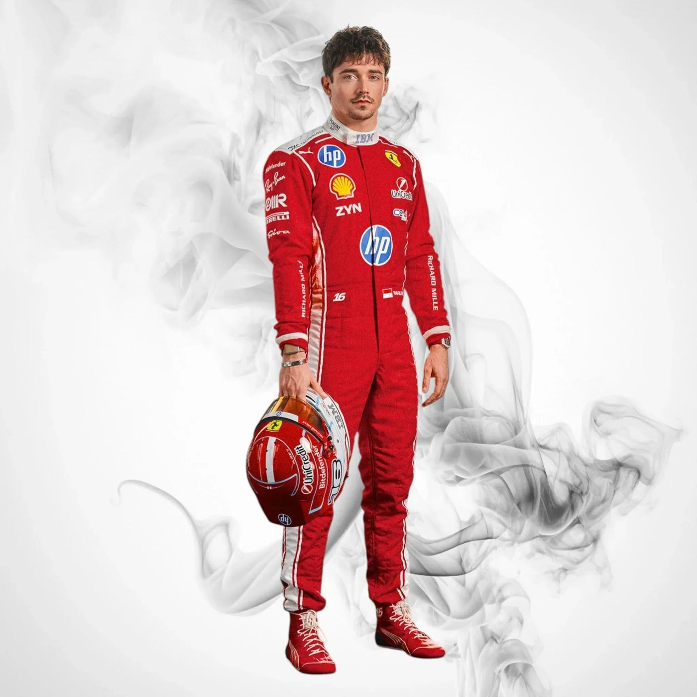 2026 Charles Leclerc Ferrari HP F1 Replica Race Suit