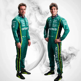 2026 Fernando Alonso Aston Martin F1 Racing Replica Jumpsuit