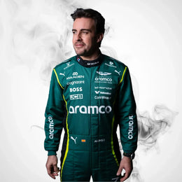 2026 Fernando Alonso Aston Martin F1 Racing Replica Jumpsuit