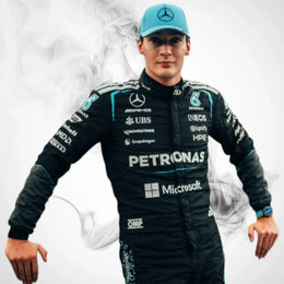 2026 George Russell F1 Driver Mercedes Racing Replica Costume