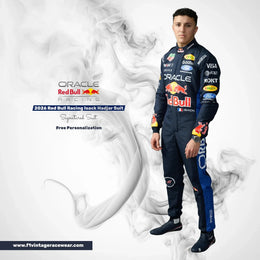 2026 Isack Hadjar Oracle Red Bull Racing F1 Race Suit Replica