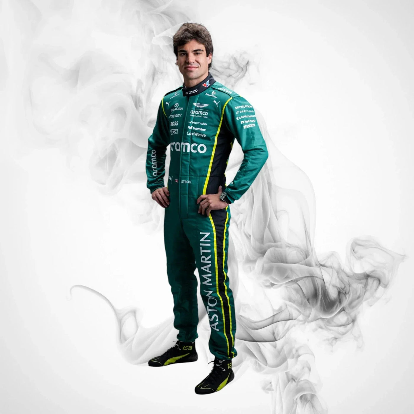 2026 Lance Stroll Aston Martin F1 Racing Replica Jumpsuit