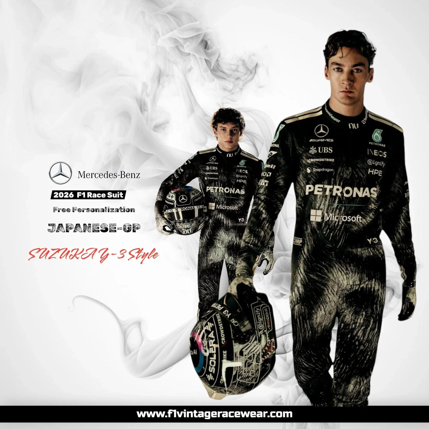 2026 Mercedes-AMG Petronas F1 Suit – Japanese GP Unique Edition