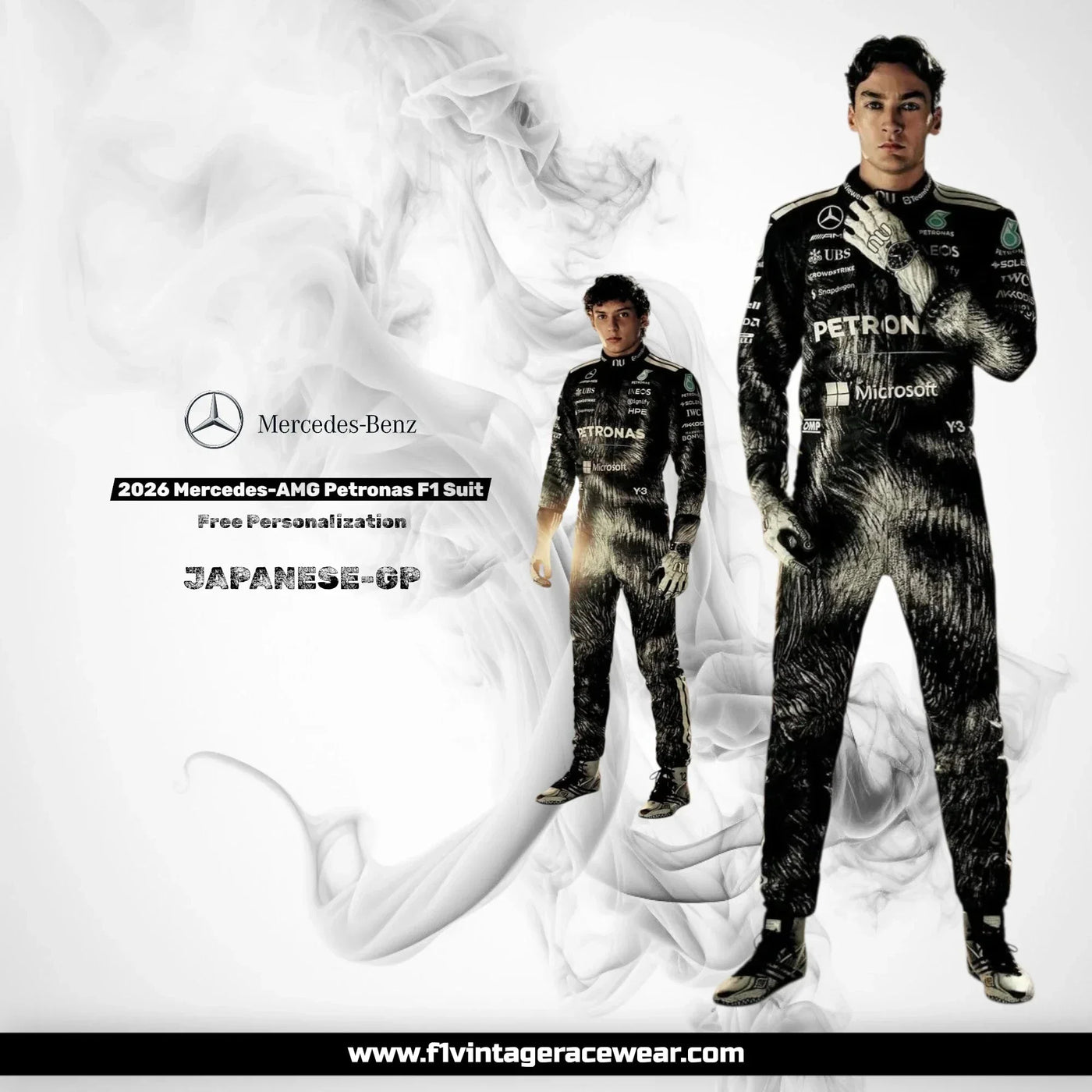 2026 Mercedes-AMG Petronas F1 Suit – Japanese GP Unique Edition