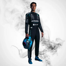 2026 Mercedes F1 Driver Racing Replica Suit | Kids & Adults