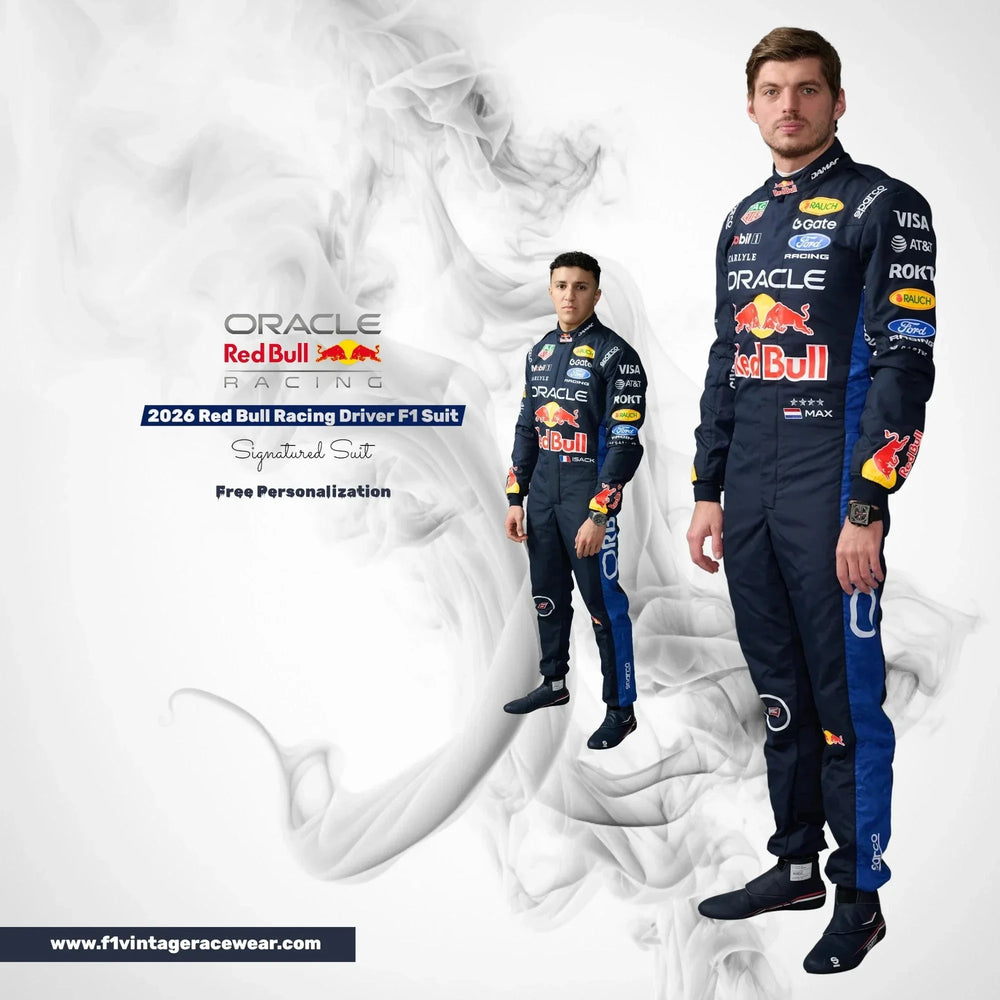 2026 Oracle Red Bull Racing F1 Race Suit Replica