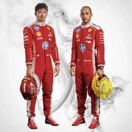 2026 Scuderia Ferrari HP Formula 1 Drivers Racing Replica Costumes