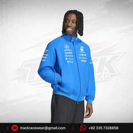 Mercedes - AMG Petronas F1 Men's Special Edition Silverstone Blue Wonder Driver Jacket