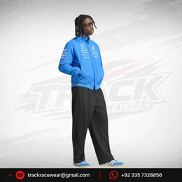 Mercedes - AMG Petronas F1 Men's Special Edition Silverstone Blue Wonder Driver Jacket