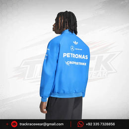 Mercedes - AMG Petronas F1 Men's Special Edition Silverstone Blue Wonder Driver Jacket