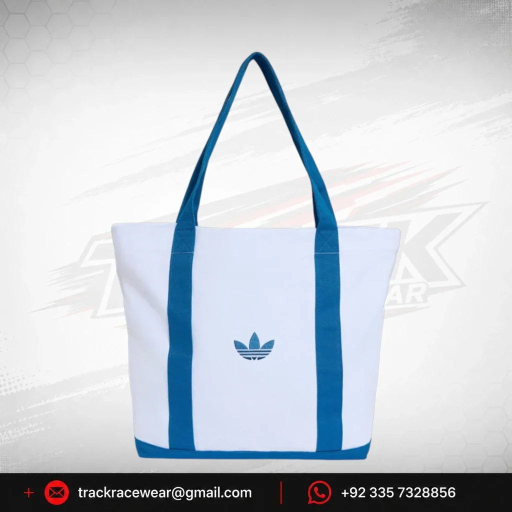 Mercedes - AMG Petronas F1 Special Edition Silverstone Blue Wonder Tote Bag - White