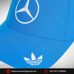 Mercedes - AMG Petronas F1 Special Edition Silverstone Blue Wonder Team Hat - Blue