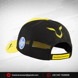 Scuderia Ferrari F1 2026 Lewis Hamilton Special Edition Silverstone GP Hat - Speed Yellow