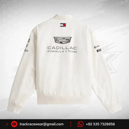 Cadillac F1 Racing 2026 Special Edition Silverstone GP Team Jacket - White