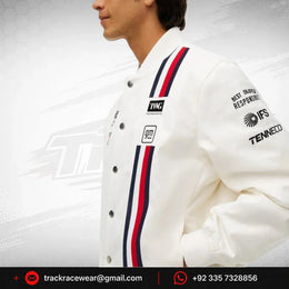 Cadillac F1 Racing 2026 Special Edition Silverstone GP Team Jacket - White