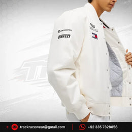 Cadillac F1 Racing 2026 Special Edition Silverstone GP Team Jacket - White