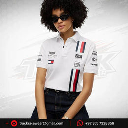 Cadillac F1 Racing 2026 Special Edition Silverstone GP Team Polo Shirt - White