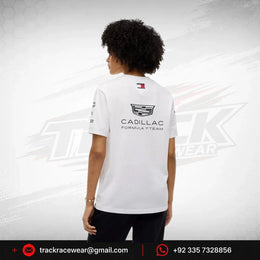 Cadillac F1 Racing 2026 Special Edition Silverstone GP Team T-Shirt - White