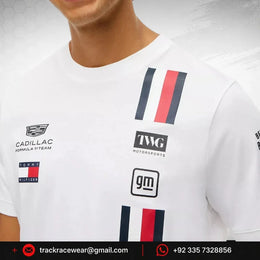 Cadillac F1 Racing 2026 Special Edition Silverstone GP Team T-Shirt - White