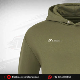 Alpine Racing F1 Silverstone Oversized Hoodie - Deep Lichen Green