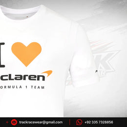 McLaren F1 "I Heart McLaren" Silverstone T-Shirt - White