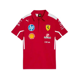 Scuderia Ferrari F1 Kids PUMA 2025 Team Polo