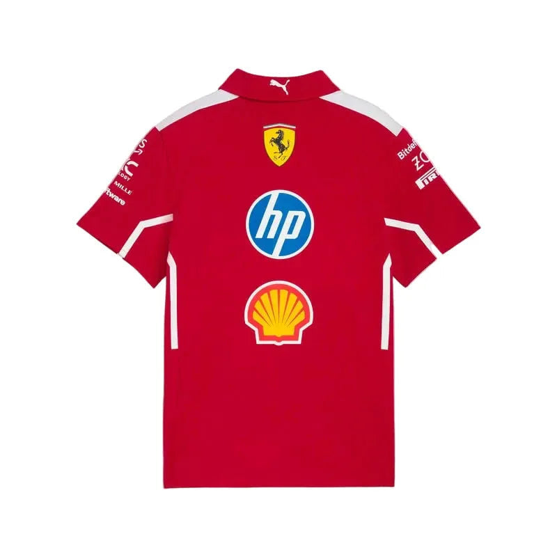 Scuderia Ferrari F1 Kids PUMA 2025 Team Polo