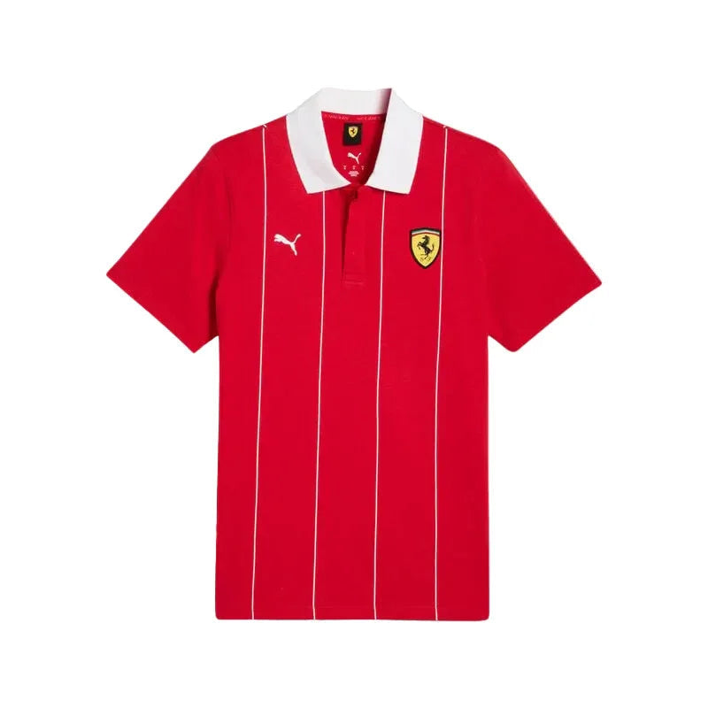 Scuderia Ferrari F1 PUMA LS Race Jacquard Polo