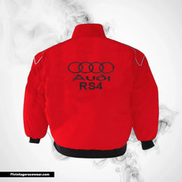 Audi RS4 Racing Jacket Red Motorsport Style Edition