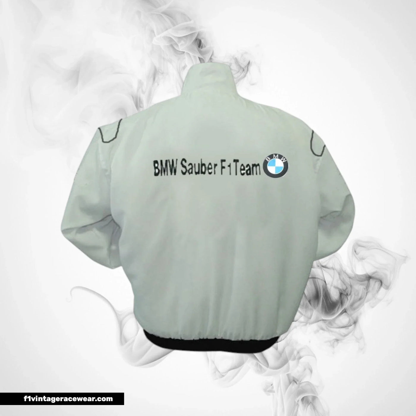 BMW Petronas Racing Jacket White and Royal Blue Motorsport Style