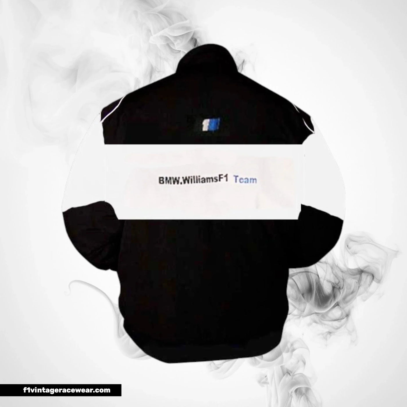 BMW Williams Team F1 Racing Jacket Black and White Motorsport Style