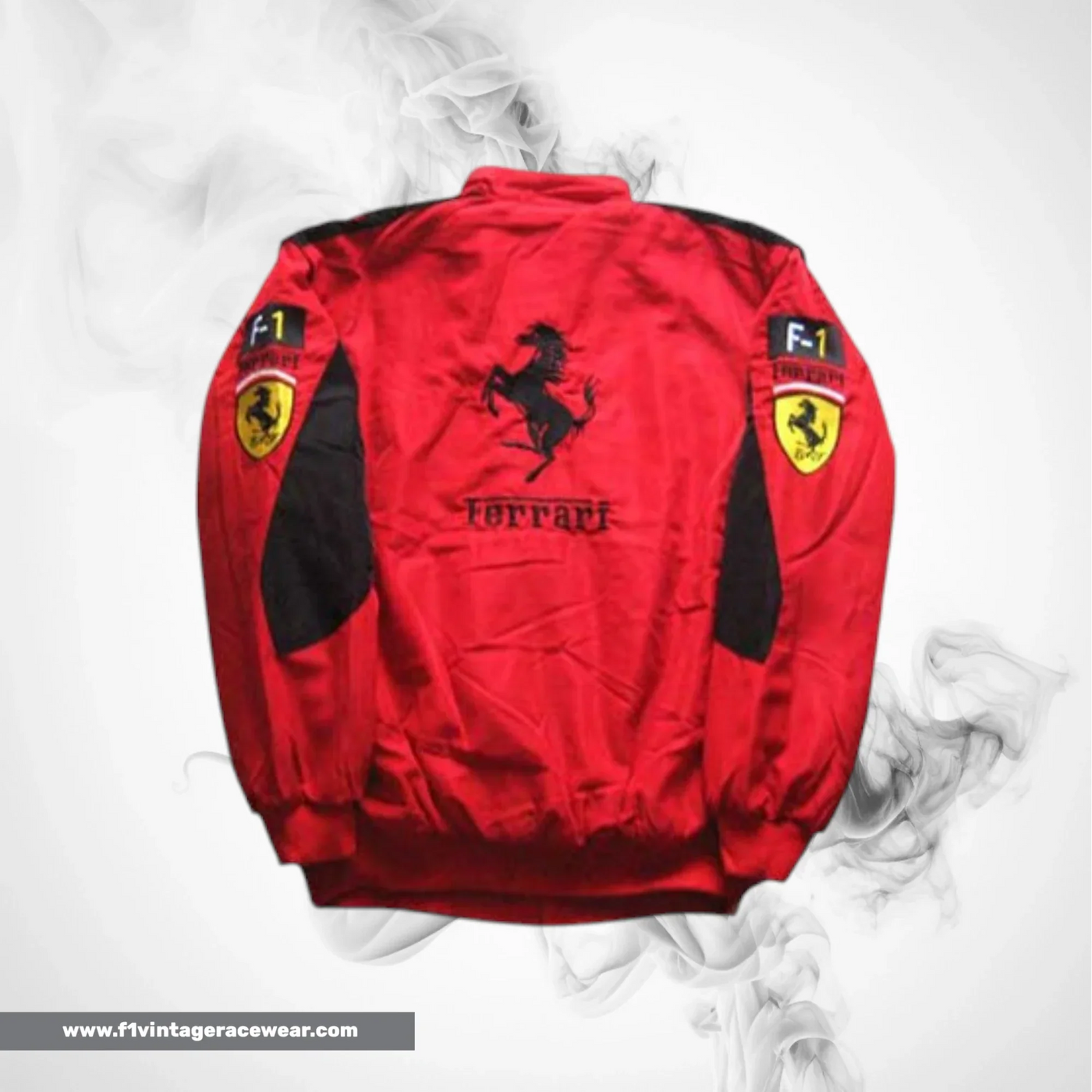 Buy Ferrari F1 Jacket Red with Black Trim Online