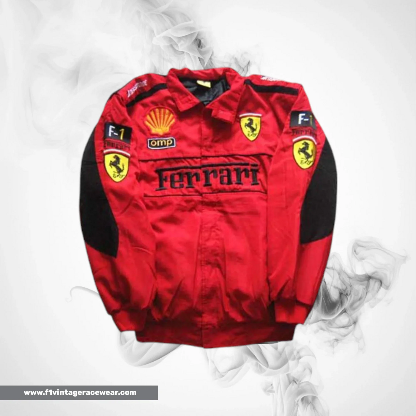 Buy Ferrari F1 Jacket Red with Black Trim Online