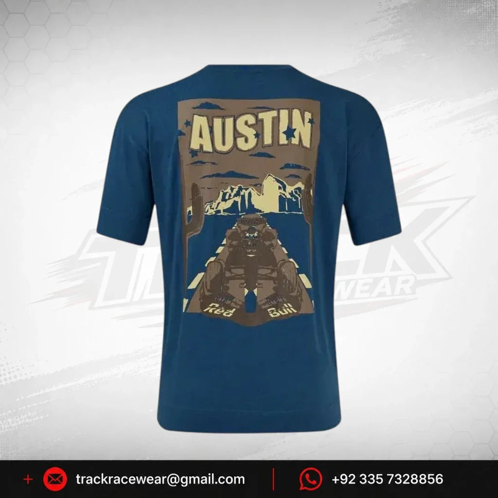 Red Bull Racing F1 Special Edition Austin GP T-Shirt- Denim