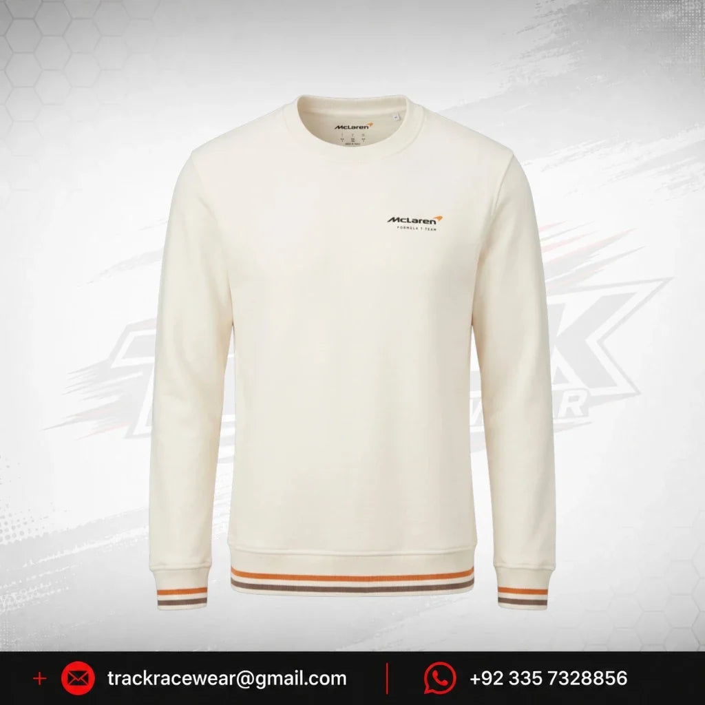 McLaren F1 USA Austin GP Relaxed Fit Crew Neck Sweatshirt - Erget
