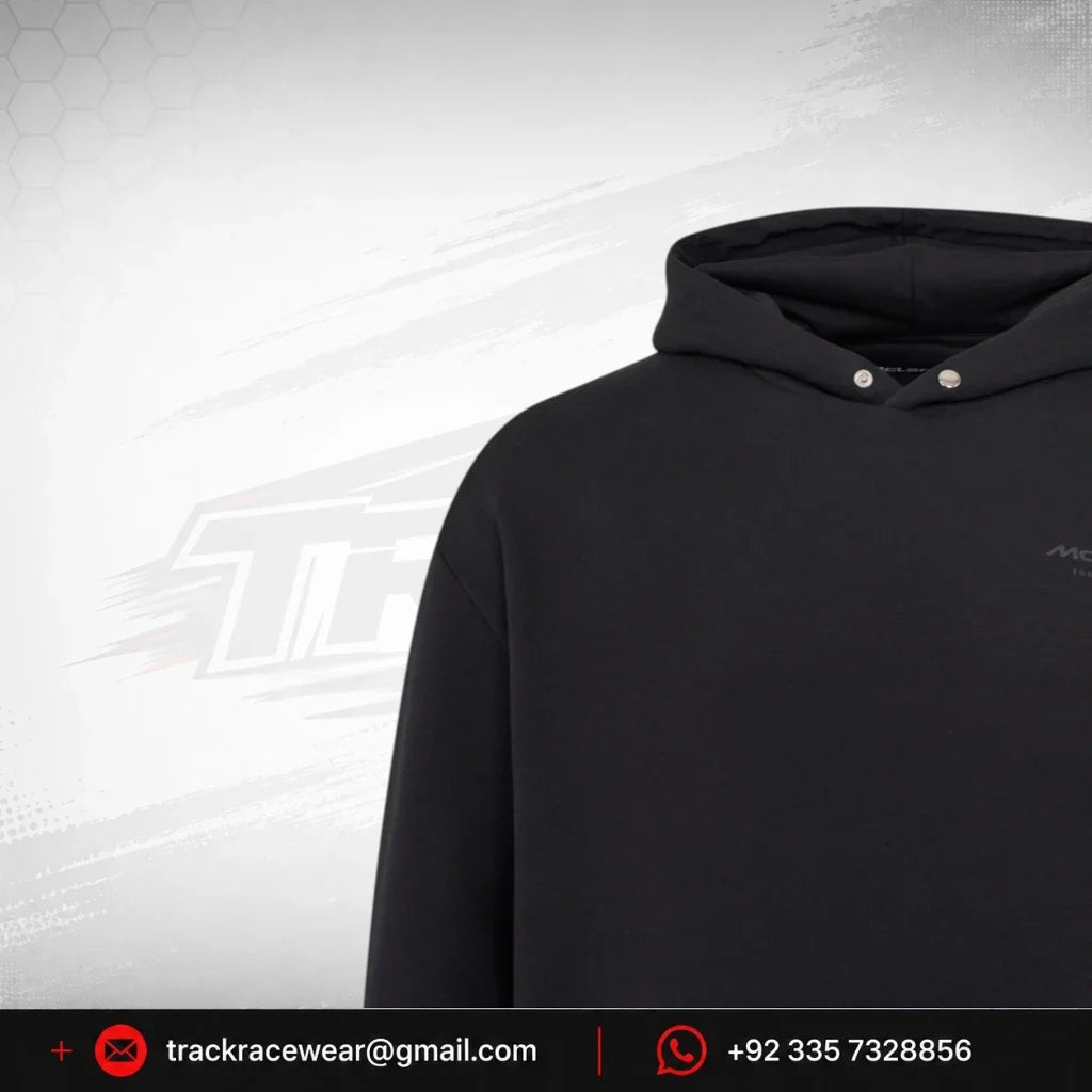 McLaren F1 Night Race Oversized Pullover Hoodie - Phantom