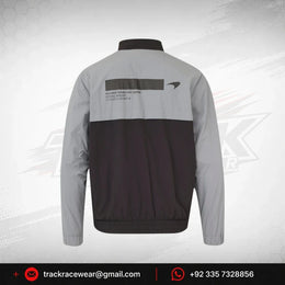 McLaren F1 Night Race Nylon Bomber Jacket - Gray